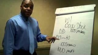 Stock Trading Lesson # 1 with Tyrone Jackson