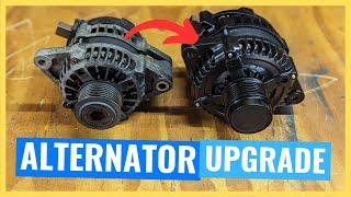 How To UPGRADE D-MAX Alternator | 4JJ3 BT50 MUX ALTERNATOR UPGRADE | Easy DIY Guide