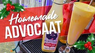 HOMEMADE ADVOCAAT | How to Make Advocaat Recipe with Vodka | Rob's Home Bar