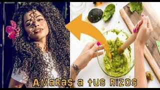 CABELLO RADIANTE CON MASCARILLA DE AGUACATE PARA EL CABELLO RIZADO, AFRO Y CRESPO!