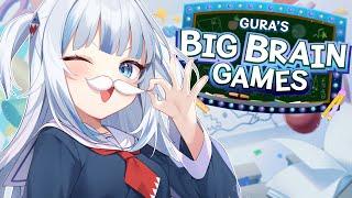 【Gura's Big Brain Games】Back to School! 