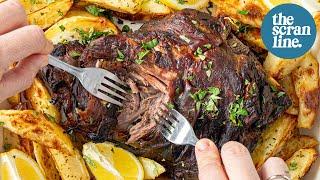 The ONLY Greek Slow Roasted Lamb Recipe You'll Need! - TSL Everyday