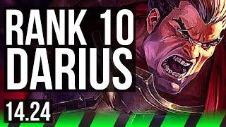 DARIUS vs WARWICK (JGL) | Rank 10 Darius | NA Challenger | 14.24