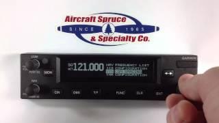 Garmin GTR 225 Com & GNC 255 Nav/Com - Key Features Quick Review