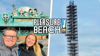 Blackpool Pleasure Beach LATEST UPDATES! Half Term Rides & HUGE Construction!