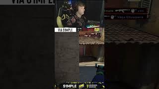 The MOST viewed clip of CS: s1mple's 1v5 in FPL