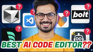 WHAT Are The BEST and WORST AI Code Editors - Full Stack AI Code Editor ! Cursor AI Alternative