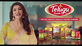 Telugu Foods | Best South Indian pickles, snacks, masalas and more | Kajal Aggarwaal #pickles #snack