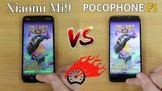 Xiaomi Mi 9 vs Pocophone F1 - Speed Test SD855 vs SD845 [Eng Subs]