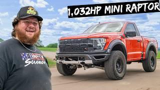 I Twin-Turbo’d My Mini V8 Ford Raptor