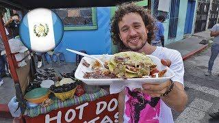 Tasting STREET FOOD in Guatemala 