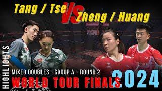 Zheng Si Wei/Huang Ya Qiong vs Tang Chun Man/Tse Ying Suet - BWF World Tour Finals 2024 - R2