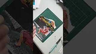 Analog Collage Art Process