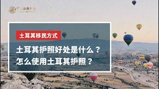 土耳其护照好处是什么？怎么使用土耳其护照？#土耳其护照#土耳其移民