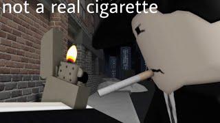 Smoking a ciggy (Roblox Moon Animator)