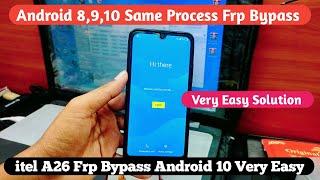 itel A26 Frp Bypass Android 10 Very Easy Solution || #itelFrpBypass