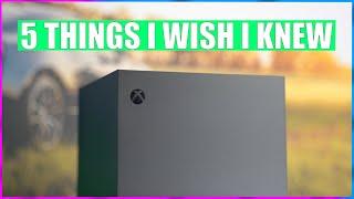 Xbox Series X - 5 Things I Wish I Knew Before Buying (One Year Later)