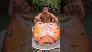 Cooking Massive RedBass Head Soup! 