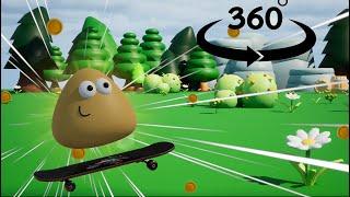 360 VR Pou Game Tour: Explore Pou's Virtual World (VR 360° Video)