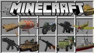 Minecraft Flans Mod: Rainfire's Arsenal Pack