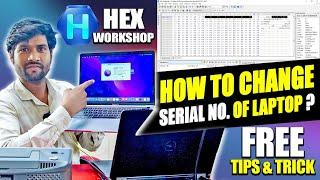 How to fix laptop Serial number| Change laptop Serial number | bios Serial number kaise change krege