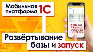 Мобильный клиент 1С - развёртывание базы и запуск