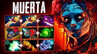 12 слотов на МУЭРТЕ.. Герой БЕЗ КОНТРПИКОВ? MUERTA Dota 2