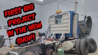 Kenworth Airglide 100 8 Bag Air Ride Bushing Replacement First Big Job In The New Shop!