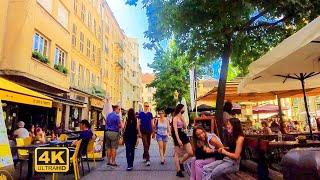 Metz, France -  Shopping streets, Cafes and Restaurants (4K UHD)