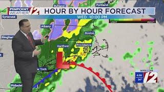 WPRI 12 Weather Forecast for 12/18/24:  Dry Skies Today; Rain Arrives Tonight