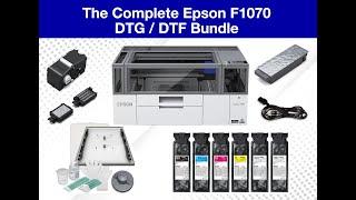 The Complete Epson F1070 DTG / DTF Bundle from Equipment Zone