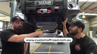 Custom Offroad Pajero Sport Bash Plate Fit up