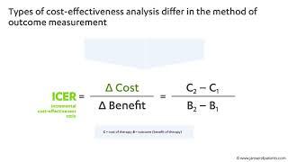 Pillars of economic evaluation