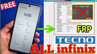 Tecno / Infinix All SPD CPU Frp Bypass With Free Tool | One Click | Android 13 , 14 | Without Apps