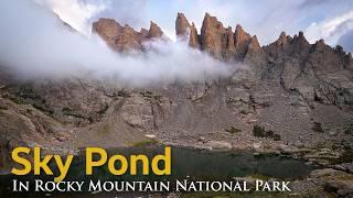 Sky Pond Magic: Capturing Rocky Mountain's Beauty on an Overcast Day