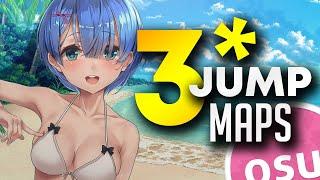 Osu! | Best 3 Star Jump Maps for Beginners