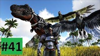 Приручаю самца Рекса для нашей Снежинки - ARK Survival Evolved (выживание 2018) #41