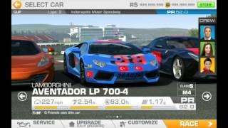 Real Racing 3 yarışa girdim