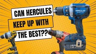 Can Hercules Compete with the Best??? Hercules  against the Best from Dewalt and Milwaukee!