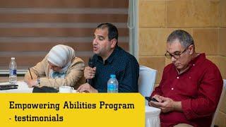 Empowering Abilities Program- testimonials