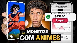 CURSO GRATUITO: COMO GANHAR R$2.500 COM VÍDEOS CURTOS de ANIME gerados por IA que VIRALIZAM FÁCIL