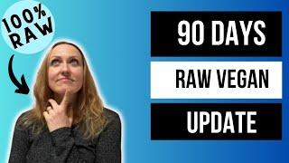 90 Days Eating ONLY RAW vegan food (I got sick)