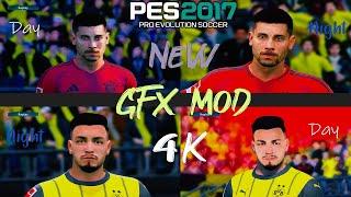 PES 2017 New Graphics Mod 4K aio Compatible With All Patches