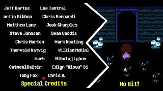 Undertale - Credits No hit + Secret Door