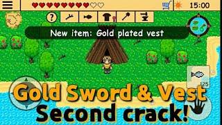 Survival RPG : Lost Treasure |    Explode Second Crack, Craft Golden Sword and Vest