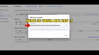 Create Google API Key (2024) || Google Cloud Platform *NEW*