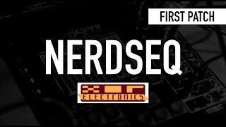 XOR Electronics NerdSeq / first patch