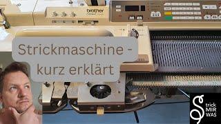 Strickmaschine | Brother KH | Einführung | Erste Schritte