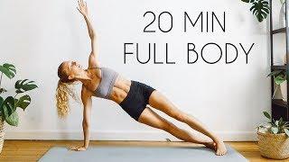 20 MIN FULL BODY WORKOUT (At Home & Equipment Free)