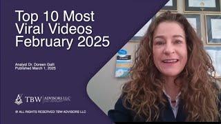 Top 10 Viral Videos of February 2025 for @tbwadvisors